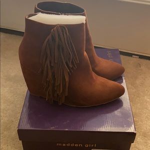 Madden Girl Wedge Booties
